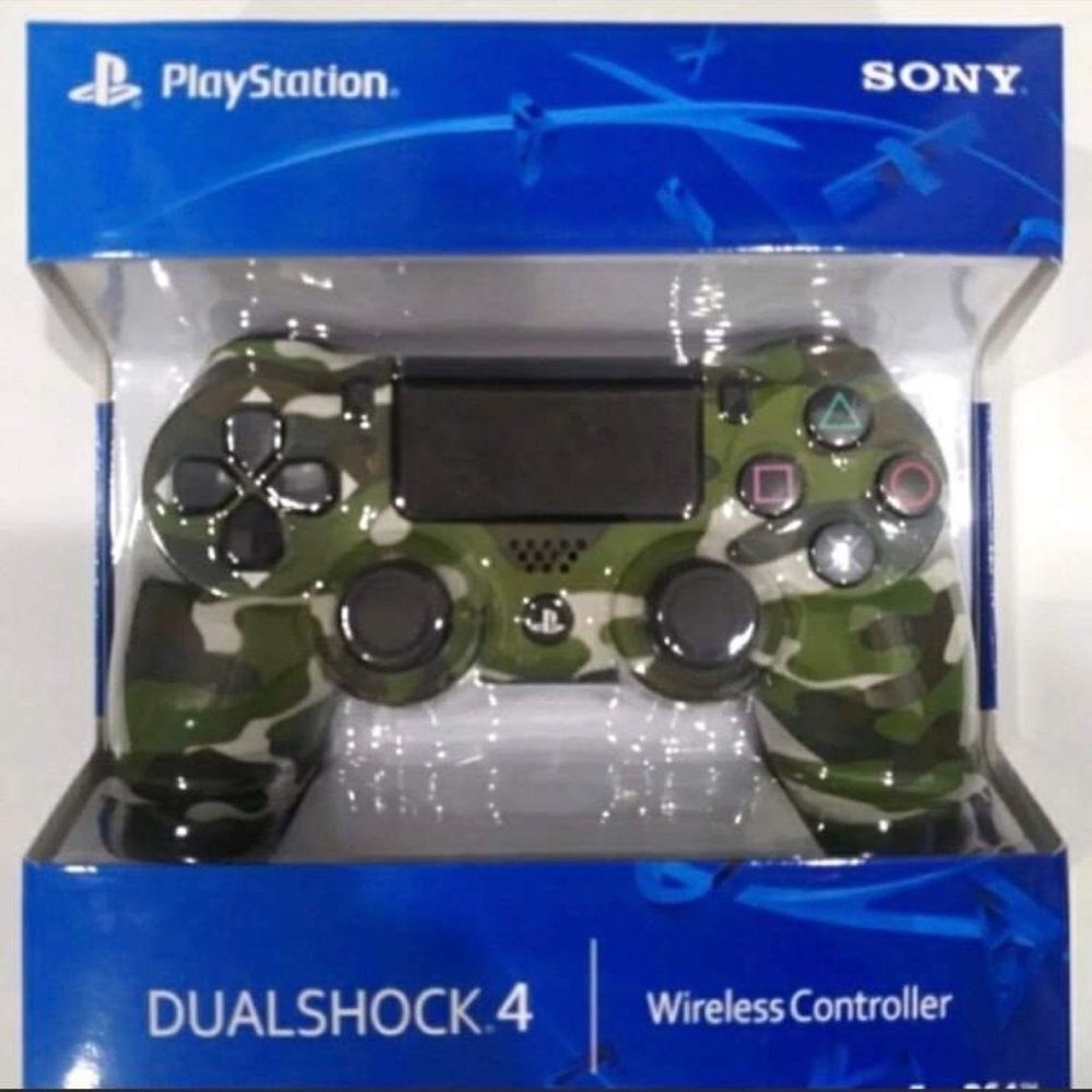 Green Camo PS4 Controller